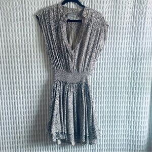 Rails Black and White Mini Dress